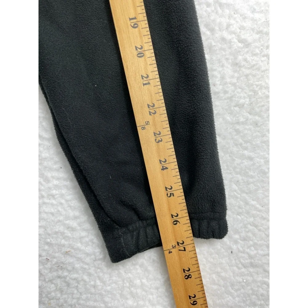 The North Face Full Zip Fleece Jacket Mens L Black Outerwear Activewear Casual